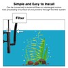 Aquarium Oil Film Skimmer Efficient Self Floating Fish Tank Surface
