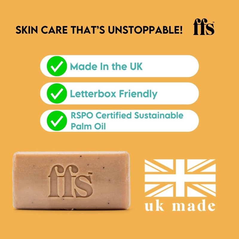 FFS Beauty Hydrate & Exfoliate: Body Soap With Coconut Husk
