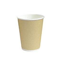 PacknWood 210SOUPCOK25 Brown Kraft Soup Cup with Kraft Lid Included - 18oz D:3.8in H:4.5in - 250 pcs