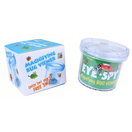 AlleTechPlus Critter Cage Magnifying Bug Reviewer Kid's Toy, Nature Exploration Toys Insect Magnifier Backyard Explorer (6 Packs)