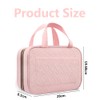 Portable Wash Bag, Waterproof Cosmetic Storage Pouch, Multi-Compartment Shuffle Case,