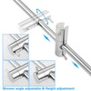 SKOWLL Shower Slide Bar with Adjustable Handheld Shower Head Holder