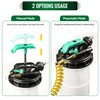 HTZSSON 9.5 L/2.5 Gallon Oil Extractor Pump Pneumatic/Manual, Fluid Extractor