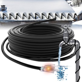 HEATIT JHSF1 Self Regulating Pre-Assembled Heating Cable 6-feet 120V Roof De-Icing and Pipe Prevention