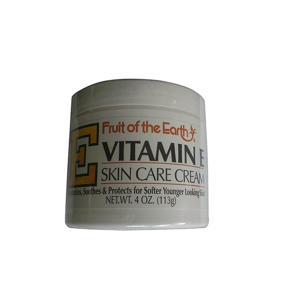 Fruit of the Earth Vitamin E Skin Care Cream 4 oz Cream
