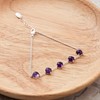 Philip Jones Amethyst Gemstone Bracelet