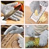 2 Pairs of Cut Protection Gloves Children, Carving Gloves for