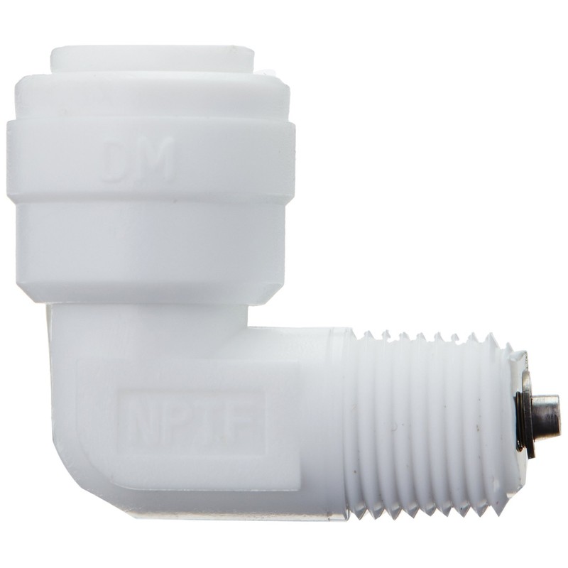 1/4-inch Quick Connect x 1/8-inch NPT Elbow CHECK VALVE Fitting