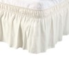 PiccoCasa Elasticated Bed Skirt Ruffled Bed Base Wrap Around Bed