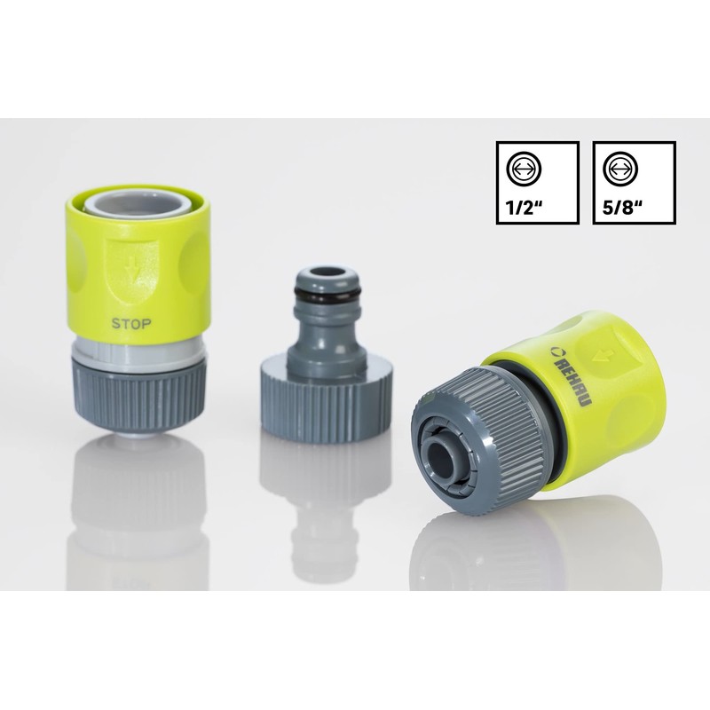 Rehau Plastic Hose Fittings Starter Kit 1/2In