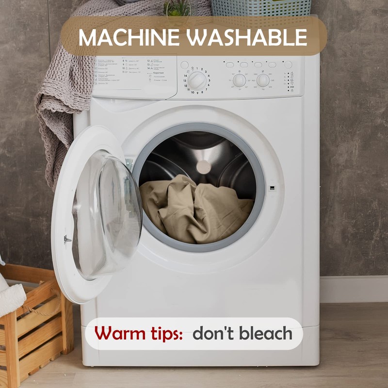 REDKEY Full Sheet Pillowcase Set - 4 Piece Soft Bedding