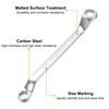sourcing map Offset Extra Long Box End Wrench 10 x