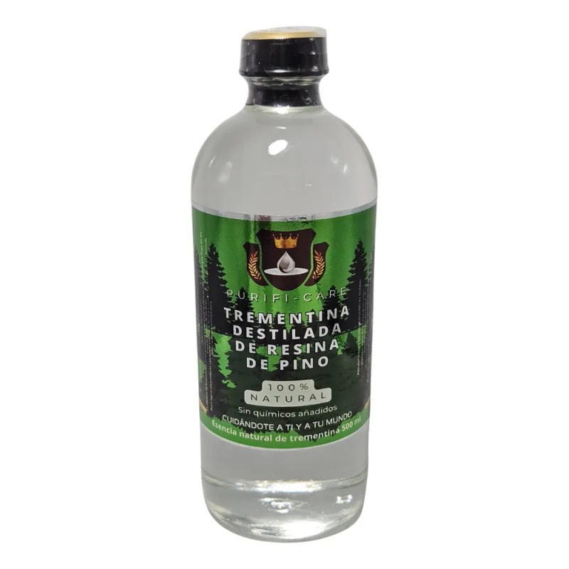 Trementina 100% Pino Natural Sin Quimicos - 500 Ml