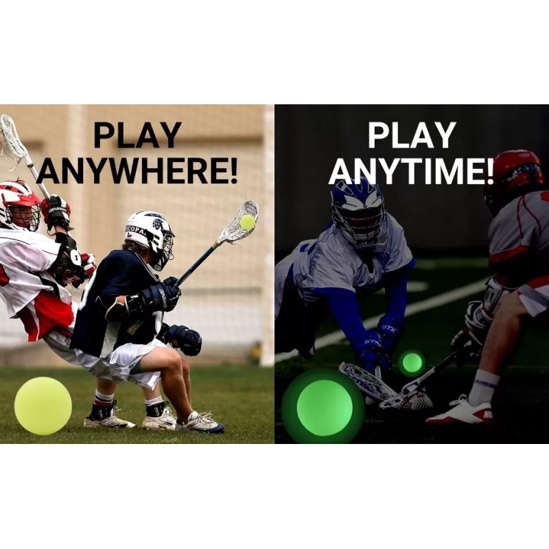 NW Athletics Glow in the Dark Lacrosse Ball-2 Pack-The Original