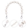 BESTOYARD Pearl Bead Handle DIY Pearl Handle Replacement Chain Straps