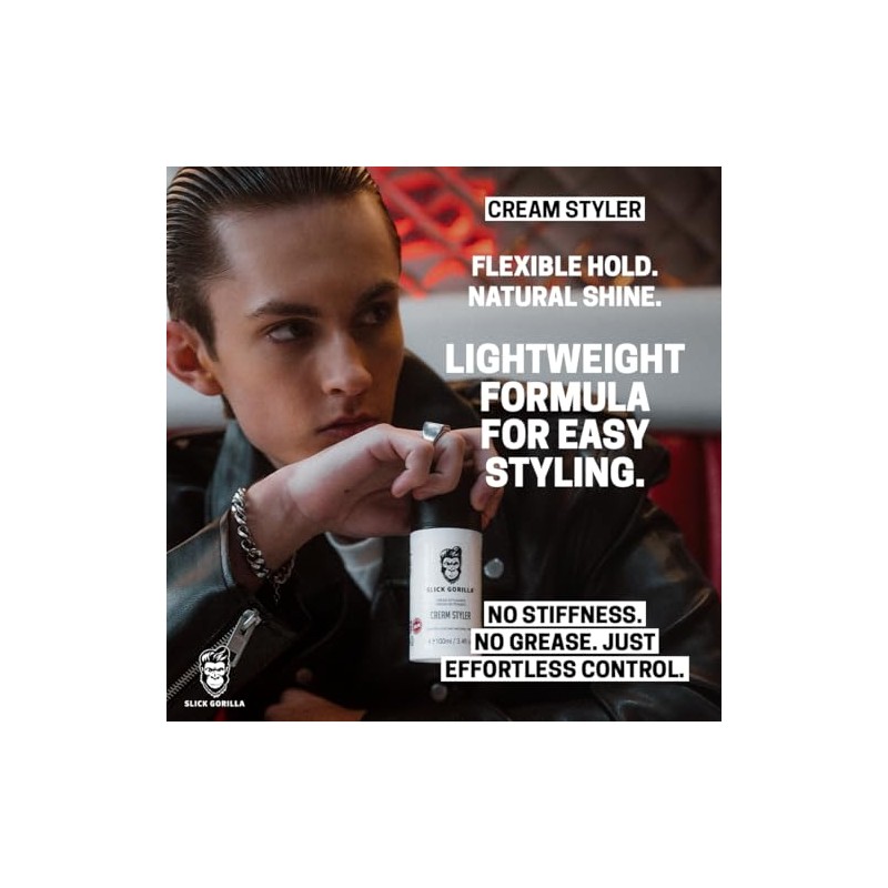 Slick Gorilla Cream Styler 100ml/ 3.38fl oz
