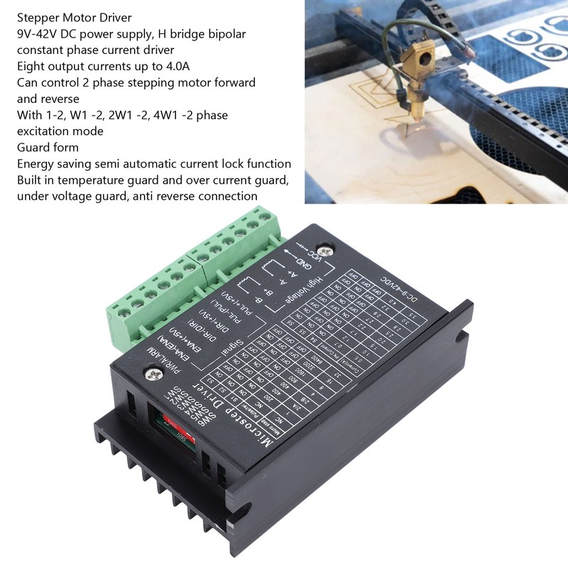 TB6600 4A DC9‑42V Stepper Motor Driver for 42 57 86