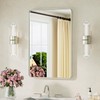 TETOTE Brushed Nickel Bathroom Mirror 20 x 30 Brushed Nickel