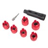 Steelman 8-Piece Automotive Wheel Stud Cleaner Tool Set for Removing