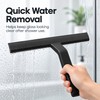 Silicone Shower Squeegee for Glass Doors, Windows & Mirrors –