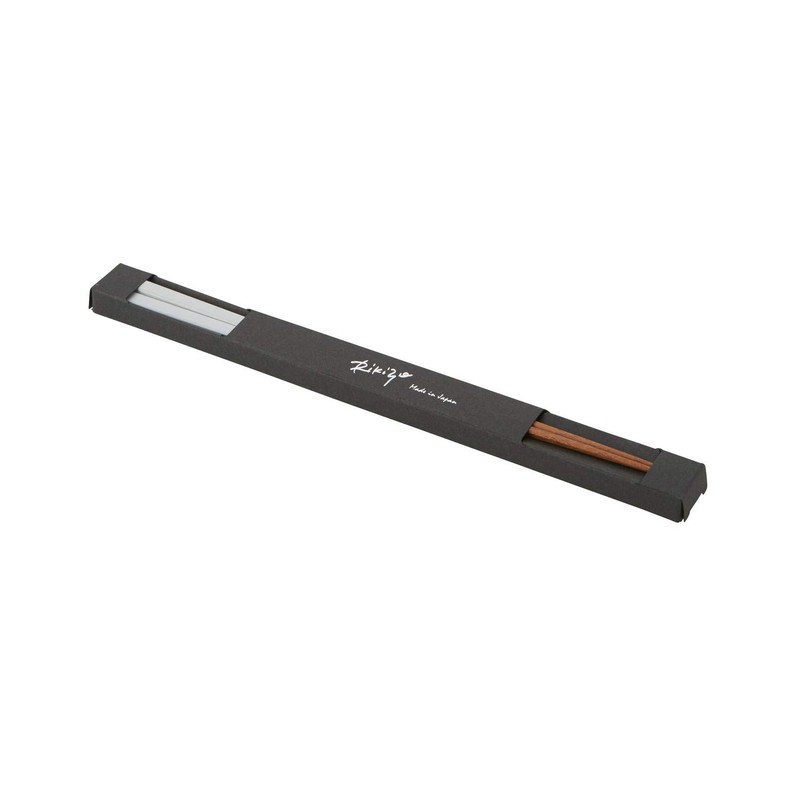 Rikizo R-918845 Chopsticks Cocochi Gray Length 9.1 inches (23 cm),