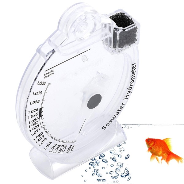 Zerodis Sea Hydrometer Salinity Specific Gravity Test Concentration Aquarium Testing