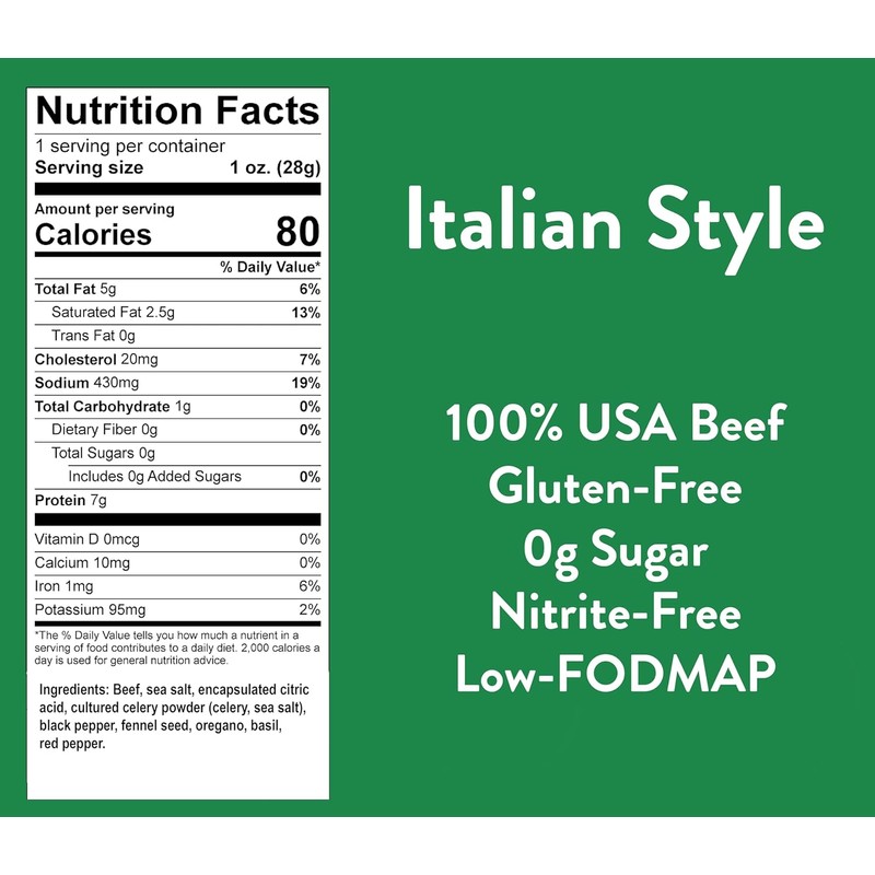 Good Fod Foods Meat Stick Variety Pack – Low FODMAP