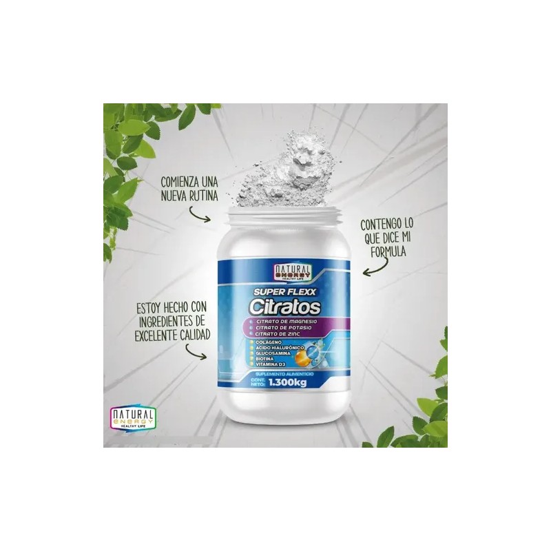 Super Flexx Citratos Polvo Natural Energy