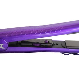 KOR Professional HSK #61 METALIC PINK CERAMIC HAIR STYLER 1.25" HAIR IRON STRAIGHTENER