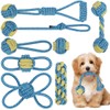 ETACCU Dog Rope Toy, Set of 8, Dog Toy, Chewing