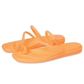 Crocs Womens Miami Toe Loop Sandal Orangesicle 7 Medium