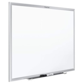 Quartet Magnetic Whiteboard, 2' x 1.5' White Board, Nano-Clean, Silver Aluminum Frame (SM531)
