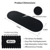 Amestar 40 Pack Ceiling Fan Filters for Blades, Black Ceiling