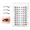 False Eyelashes, 10 Pairs, Partial False Eyelashes, No Glue, 3D