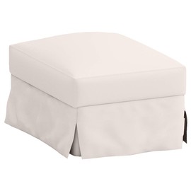 Durable Farlov Ottoman Replacement Cover Made for IKEA Farlove Sofa Footstool Slipcover Only! (Polyester Flax Beige)