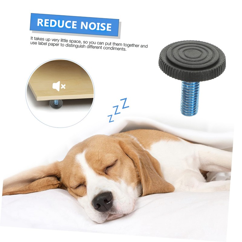 COHEALI 2sets Adjustable Furniture Levelers Threaded Table and Chair Leg