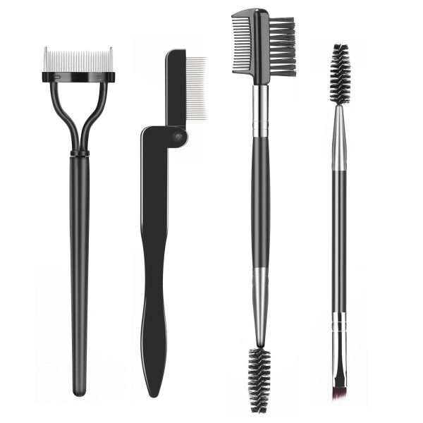 SWEET VIEW Eyelash Comb Lash Separator Tool Brow Brush &