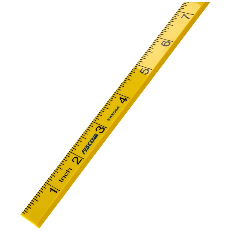 Fisco XFY1ME ABS Nylon Rule 1m / 39-inch - Yellow