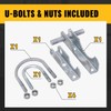 VIVIDA Chain Link Gate Hinge, 180 Degree Commercial Gate Hinge