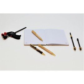 The Cool Tool Penmaker Starter Set, Wooden Ballpoint Pen Blanks 3 Pieces to Make Yourself for Unimat, Playmake 4-in-1