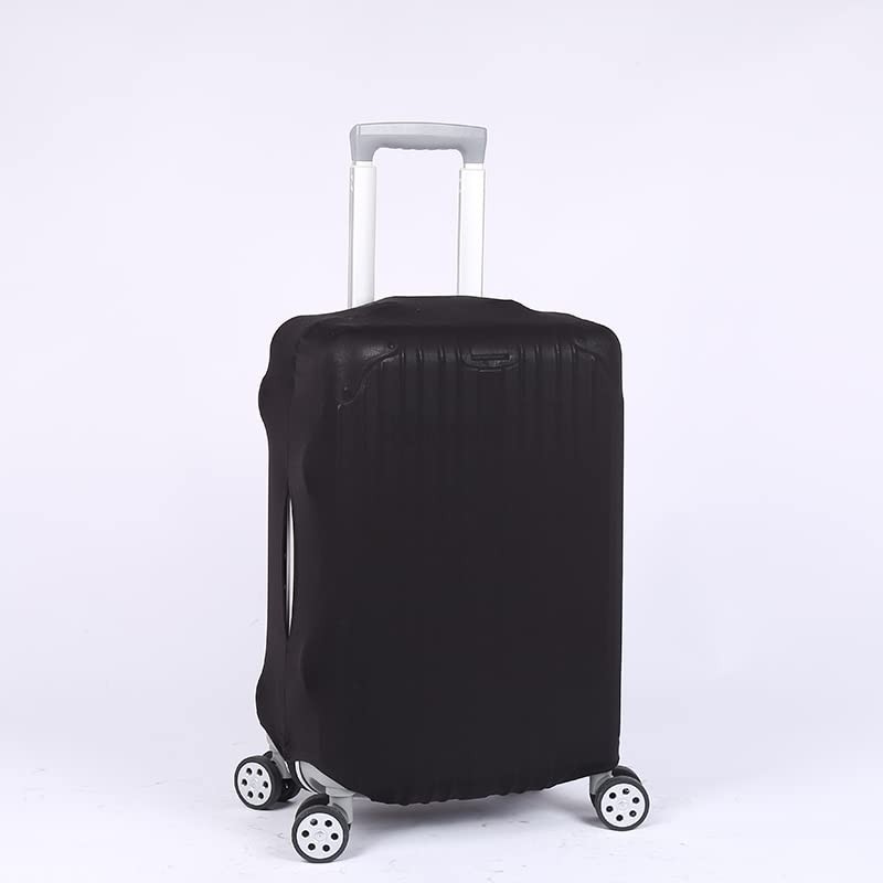 Niooce 24" Black Elastic Suitcase Protector for Travel Luggage (Cover