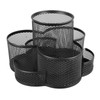 Mesh Desk Organizer 7 Compartments 360 Degree Rotating Multifunctional Pen