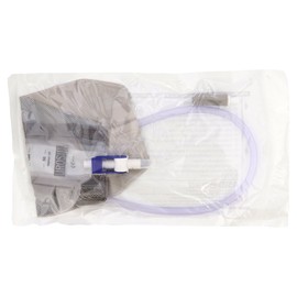 BEINBEUTEL 500 ml, 50 cm, can be shortened, with folding valve, pack of 1