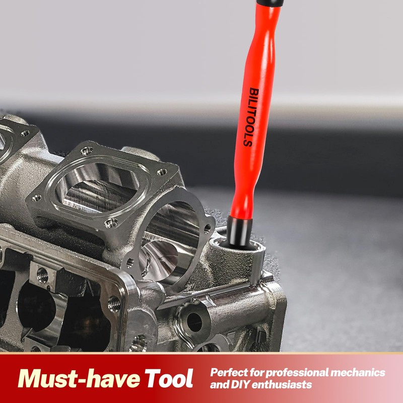 BILITOOLS 2PCS Valve Lapping Kit with 8 Suction Plates 4