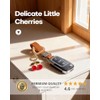 Adorable NEGTTE Cherry Bag Charms Keychain for Women