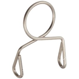 Kijima 104-243 Motorcycle Parts Hose Clip, B Type, 0.4 inches (9 mm), General Purpose, Stainless Steel, 5 Pieces
