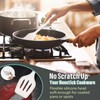 E-far Silicone Cooking Utensils Set, 7-Piece White Heat Resistant Kitchen