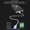 YYQTGG Mini UPS, UPS 2A Bater¨ªa Respaldo ABS y PC