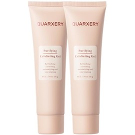 QUARXERY Gel Exfoliante Facial Limpiador con Nicotinamida - Gel Limpiador Facial Piel Grasa Exfoliante, Skin Care Purificante Profundo Reduce Poros para Piel Grasa, Seca y Mixta