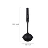 Farberware Nailon profesional resistente al calor, 13.5 pulgadas, negro